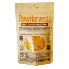 RawHarvest Himalayan Turmeric Salt Coarse 12 oz 1 Pack